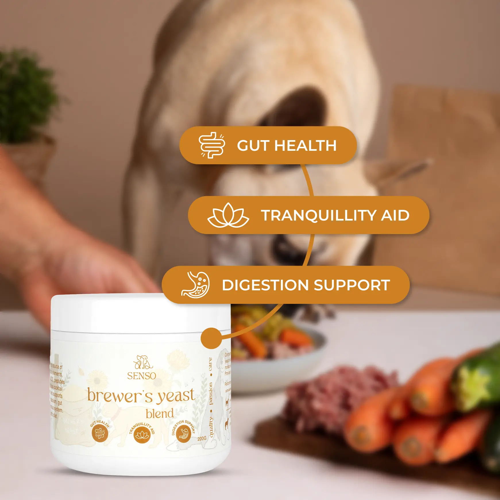 Brewer's Yeast Blend sensopet.co.uk