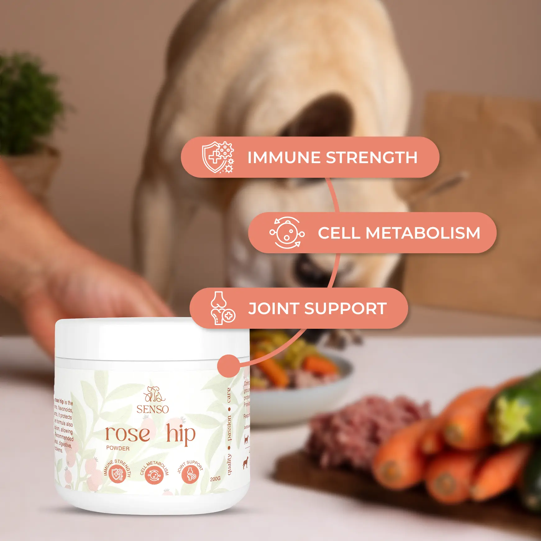 Rose Hip sensopet.co.uk