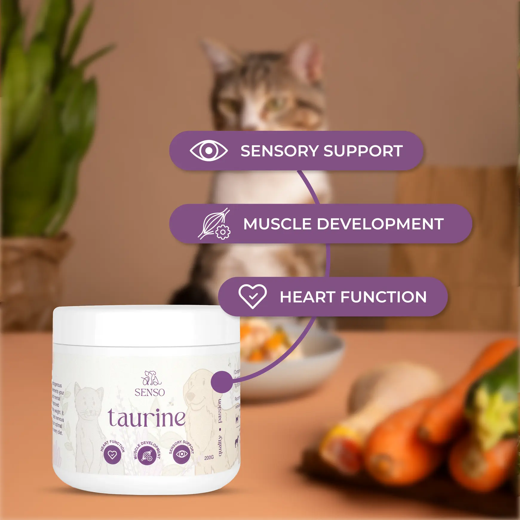 Taurine sensopet.co.uk
