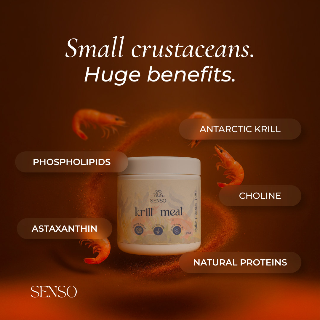 Antarctic Krill Meal sensopet.co.uk